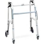 Medikalcim Walker Dört Tekerlekli Frenli Katlanır Yürüteç - Siyah - 100 cm