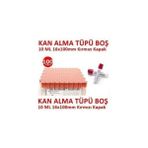 Medikaltec 100 Adet Kan Alma Tüpü, Kırmızı Kapak, Serum Tüpü 10ml 16x100mm, Bd Vacutainer