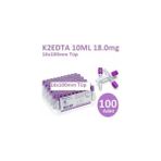 Medikaltec 100 Adet Kan Alma Tüpü, Mor Kapak, K2e K2edta 10ml 18mg 16x100mm, Bd Vacutainer