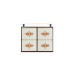 Medikaltec 2+2 Metal Ayakkabılık (Kahve-Krem-Kilim) | Kullanışlı, Sağlam Ve Şık