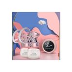 medikaltec AC-3020 Şarjlı LCD Ekranlı Biberon Özellikli Çiftli Göğüs Pompası