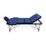 Medikaltec Comfort Plus Alüminyum Masaj Masası İthal 305-mavi