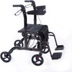 Medikaltec Comfort Plus DM9124 Lüx Ayak Pedallı Alüminyum Rolatör Hafif ve Dayanıklı Kullanım Kolaylığı