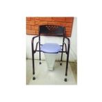 Medikaltec Hasta Wc Sandalye Klozet Direk Wc Tuvalete Seyyar Sandalye Kolay Katlanır 120 Kg Taşıma Kapasiteli