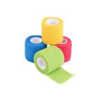 Medikaltec Kendinden Yapışkanlı Coban Bandaj - 5Cmx4,5M - Kırmızı
