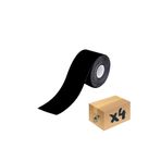 Medikaltec Kinesio Sport Tape – Sporcu Ağrı Bandı 5m X 5cm Siyah 4 Adet