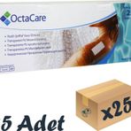 Medikaltec Şeffaf Su Geçirmez Yara Örtüsü 9cm X 25cm 25 Adet Tekli Steril Paket