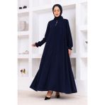 Medine Ipeği Mevlana Ferace - Lacivert - 38
