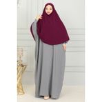 MEDİNE İPEĞİ OVAL SUFLE - Mürdüm - Standart