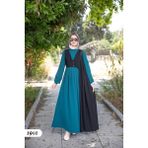 Medine Ipek Elbise 1991 - Yeşil - 40