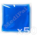 Medipal 50 Adet Termojel - Mavi - Sıcak Soğuk Kompres Jel - Çok Amaçlı Termojel - Cold Pack - 13x13 cm