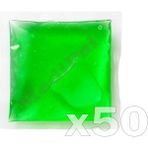 Medipal 50 Adet Termojel - Yeşil - Sıcak Soğuk Kompres Jel - Çok Amaçlı Termojel - Cold Pack - 13x13 cm