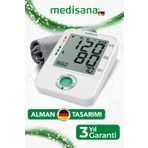 Medisana Alman Tasarım Geniş Ekranlı ve Geniş Manşonlu Üst Koldan Ölçer Dijital Tansiyon Aleti