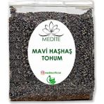 Medite Mavi Haşhaş Tohum Tane Yeni Hasat 50 gr