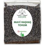 Medite Mavi Haşhaş Tohum Yeni Hasat 250 gr