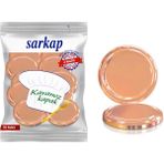 Mediterian 10 adet bronz renkli 82mm metal kavanoz kapağı, şık tasarım, 1 L hacim - Altın - 1,3 lt