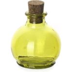 Mediterian 120 ml Sarı ve Turkuaz Yağ Şişesi, Şık ve Kullanışlı Tasarım - Ahşap - 1 lt