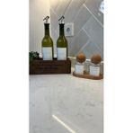 Mediterian 2'li Etiketli Yağdanlık/dekoratif Ahşap Kutu/2'li Stantlı Top Baharatlık/yapay Okaliptüs Çiçek - 1 lt