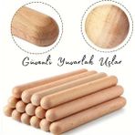 Mediterian Ahşap Ritim Çubuğu Çift 30cm, Müzik ve Perküsyon, Paket 2li, 2+ Yaş - 01P-Pembe
