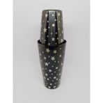 Mediterian Black Titanium Boston Shaker Star - Altın