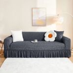 Mediterian Bürümcük Koltuk Kanepe Çekyat Örtüsü Koltuk Kılıfı (3kişilik) 1ADET Sofa Cover
