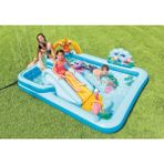 Mediterian Çok Renkli 57161 Vahşi Hayat Oyun Havuzu 244X198CM - Altın - 0