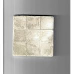 Mediterian Doğal Taş Banyo Gider Kapağı 10x10 cm, Şık ve Fonksiyonel Set - Altın