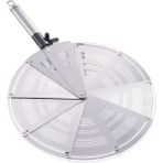 Mediterian Katlanabilir 31cm Yağ Sıçratmaz, Beyaz, Pratik ve Kullanışlı Ürün - Ahşap - 1 lt