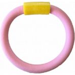 Mediterian Kilitli Deniz ve Havuz Makarnası - Pembe-Sarı (Kilidi 22 Cm) - 0 - 3 Yaş - Açık Pembe