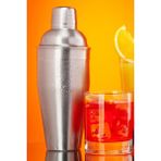 Mediterian Komple Çelik 700 ml Shaker Kokteyl Karıştırıcı Hazırlama Kabı Bardağı - Gri