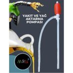 Mediterian Mazot, Benzin, Zeytinyağı Aktarma Pompası, Su, Yakıt, Sıvı Aktarma Pompası - Ahşap - 1 lt
