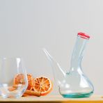 Mediterian Renkli 0.25 Litre Yağ Şişesi, Şık ve Pratik Tasarım, 1 Parça - Ahşap - 1 lt