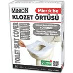 Mediterian Renkli 10'lu Klozet Örtüsü Seti, Şık ve Temiz Tasarım, Kumaş Malzeme - Acorn