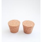 Mediterian Renkli Mantar Tıpa 2'li Paket, 5L Su Bidonu İçin, Ahşap, Çok Renkli, 38x28x30 mm - Acorn