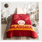 Mediterian Renkli Tek Kişilik Polyester Battaniye, Sarı ve Kırmızı Tonlarda Tarzınızı Yansıtın