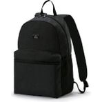 Mediterian Su Geçirmez Unisex Günlük Orta Boy Sırt Çantası, Kumaş, 16-45 L Kapasiteli - Siyah