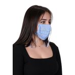 Meditex K-1 Gümüş İyonlu Boyundan Askılı Yıkanabilir Taşlı Maske