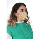Meditex T-1 Gümüş İyonlu Boyundan Askılı Yıkanabilir Taşlı Maske