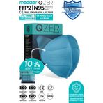 Medizer Qzer Mavi Renk 5 Katmanlı Ffp2 N95 Maske