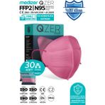 Medizer Qzer Pembe Renk 5 Katmanlı Ffp2 N95 Maske - 30 Adet
