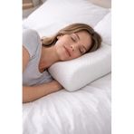 Medpride Visco Boyun Destek Yastığı Ortopedik Memory Foam Yastık Boyun Kavisini Destekleyici Yastık