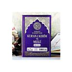 Medrese Yayınları Kuranı Kerim Türkçe Meali Orta Boy 16*24 Mor Telefonda Sesli Dinleme Diyanet Mühürlü