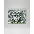 Medusa Figürlü 3D Taş Görünümlü Dekoratif Polyester Magnet Buzdolabı Süsü – Türkiye/Didim Hediyelik 7,5cm x 5,5cm (kod:1008)