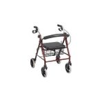 Medwelt Tekerlekli Rolatör - Yürüteç Tm- H -8026 - Bordo