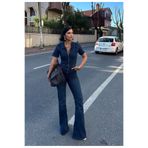 MEECY Kadın Viral Kot Tulum