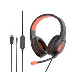 Meetion HP021 Siyah 3.5 mm + USB Bağlantı Mikrofonlu RGB Aydınlatmalı Oyuncu Kulaklık
