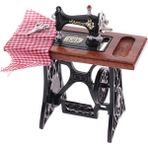 Meetsue 1/12 Dollhouse Antika Dikiş Makinesi Minyatürleri Mobilya Dekorasyon Dıy Büyük (Yurt Dışından)