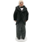 Meetsue 1:12 Dollhouse Minyatür Porselen Bebek Modeli Küçük Güzel Kız Boy D (Yurt Dışından)
