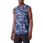 Meetyoo B08WL7TFLS Kamuflaj Desenli Hızlı Kuruyan Erkek Kolsuz Fitness T-Shirt