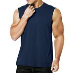Meetyoo Mavi Kolsuz Erkek T-shirt
